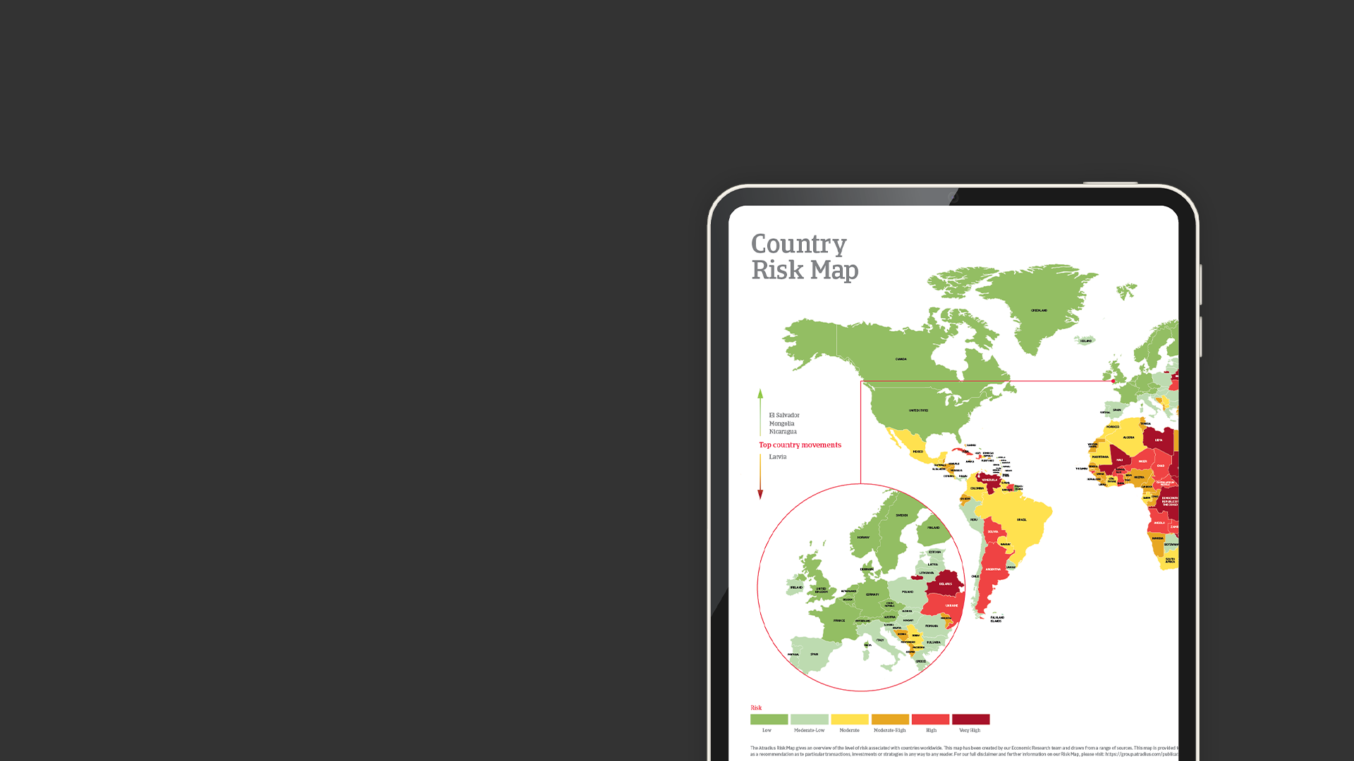 Country Risk Map landing page image