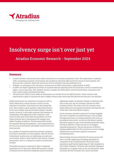 Insolvency Outlook, Sept 2024