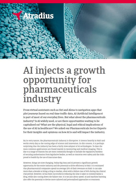 Pharma industry & AI